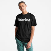 Kennebec River Logo T-Shirt for Men in Black Timberland US