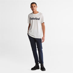 Kennebec River Logo T-Shirt for Men in White Timberland For Sale