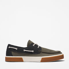 Union Wharf 2.0 EK+ Boat Shoe for Men in Dark Green Timberland Discount