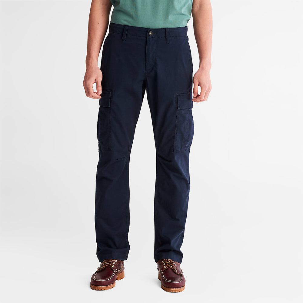 Squam Lake Cargo Trousers for Men in Navy Timberland Discount
