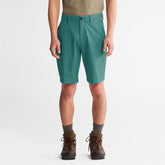 Squam Lake Stretch Chino Shorts for Men in Green Timberland Discount