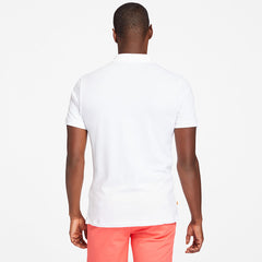 Merrymeeting River Polo Shirt for Men in White Timberland Discount