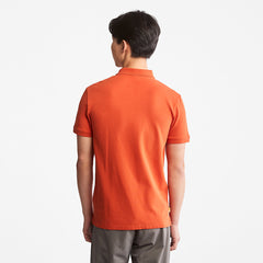 Merrymeeting River Polo Shirt for Men in Orange Timberland Discount