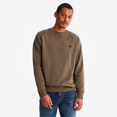 Exeter River Sweatshirt for Men in Dark Green Timberland Outlet