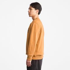 Outdoor Heritage Crewneck Sweatshirt for Men in Dark Yellow Timberland Online