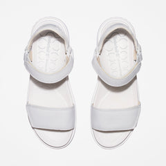 Ray City Ankle Strap Sandal for Women in White Timberland Discount
