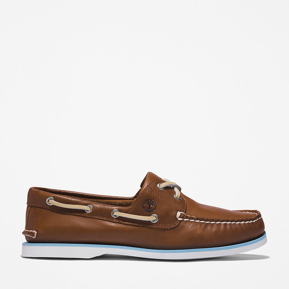 Timberland® 2-Eye Classic Boat Shoe for Men in Brown Timberland Online