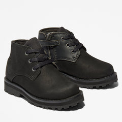 Courma Kid Chukka Boot for Toddler in Black Timberland US