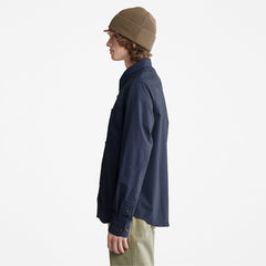 Outdoor Heritage Overshirt for Men in Navy Timberland On Sale