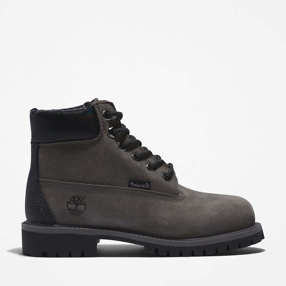 Timberland® Premium 6 Inch Boot for Youth in Grey Timberland US