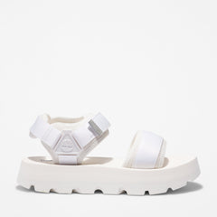 Euro Swift Ankle-Strap Sandal for Women in White Timberland Outlet