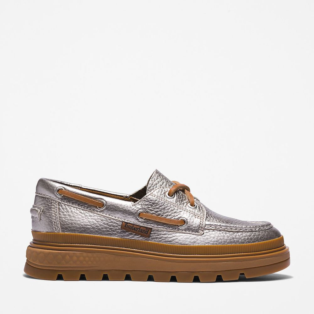 GreenStride™ Ray City Boat Shoe for Women in Silver Timberland Sale