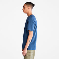 Camo-Logo T-Shirt for Men in Blue Timberland Online