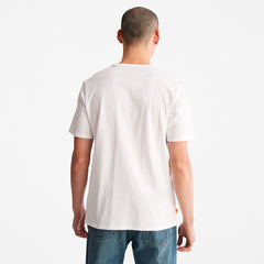 Mountains-to-Rivers T-Shirt for Men in White Timberland On Sale