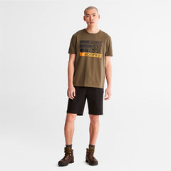 Earth Day EK+ T-Shirt for Men in Dark Green Timberland For Sale