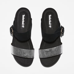 Malibu Waves Slide Sandal for Women in Black Timberland Discount