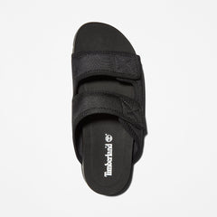 Santa Monica Sunrise Slide Sandal for Women in Black Timberland Outlet