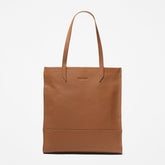 Large Contemporary Leather Tote for Women in Beige Timberland Discount