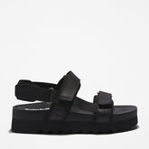 Santa Monica Sunrise Sandal for Women in Black Timberland On Sale