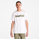 Camo-Logo T-Shirt for Men in White Timberland Online