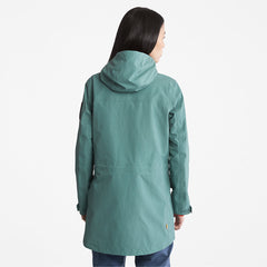 Waterproof Utility Jacket for Women in Teal Timberland Sale