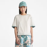 Anti-Odour Supima® Cotton T-Shirt for Women in White Timberland Sale