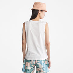 Logo Tank Top for Women in White Timberland US