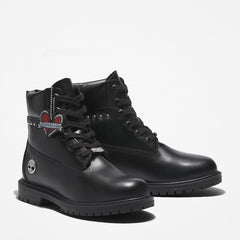 Timberland® Heritage 6 Inch Boot for Women in Black Timberland Online