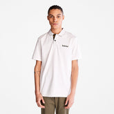 Outdoor Heritage Polo Shirt for Men in White Timberland For Sale