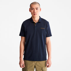 Outdoor Heritage Polo Shirt for Men in Navy Timberland Outlet