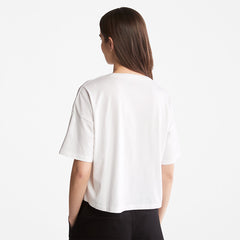 Pastel T-Shirt for Women in White Timberland Outlet