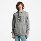 Logo Hoodie for Men in Grey Timberland Sale