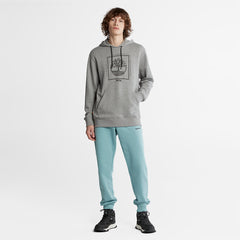Logo Hoodie for Men in Grey Timberland Sale