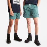All Gender Windbreaker Shorts in Green Timberland Outlet