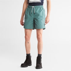 All Gender Windbreaker Shorts in Green Timberland Outlet