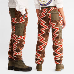 Bee Line x Timberland® Fleece Bottoms in Red Timberland On Sale
