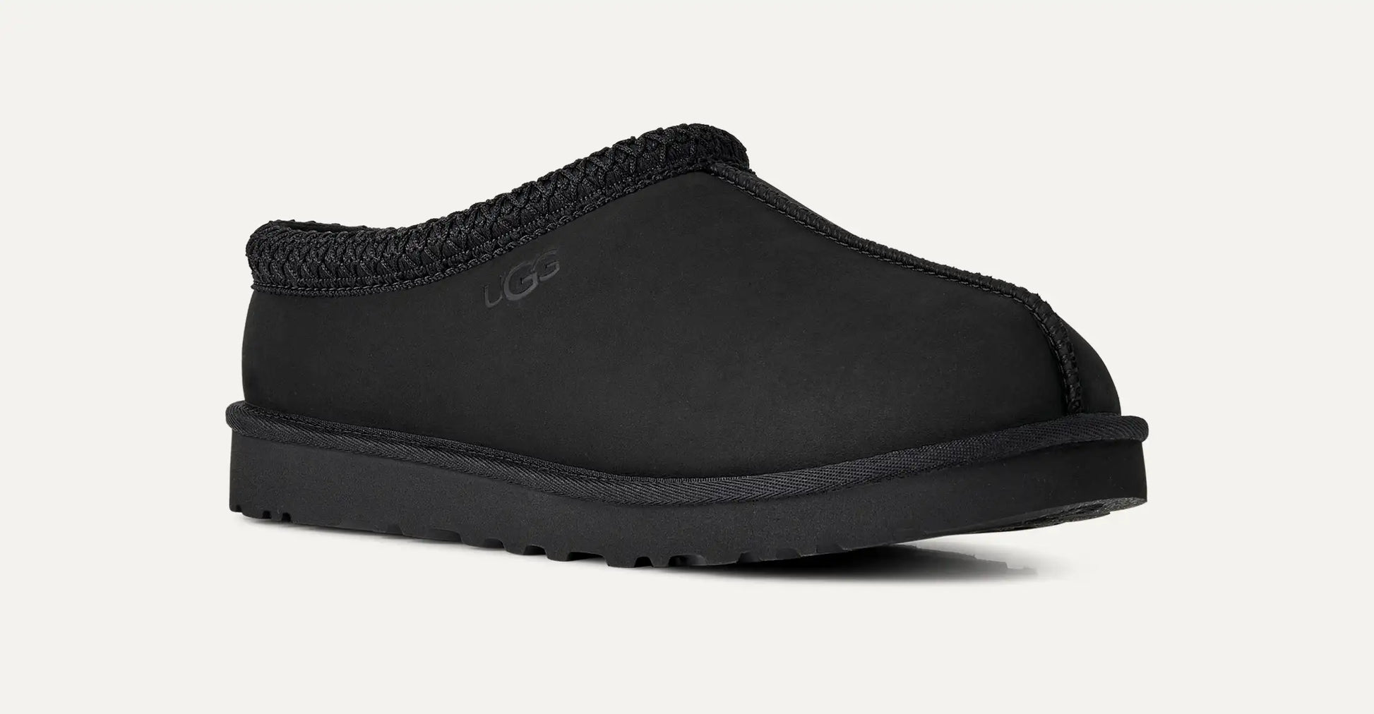 UGG Tasman II Nubuck Slip-On for Men Black