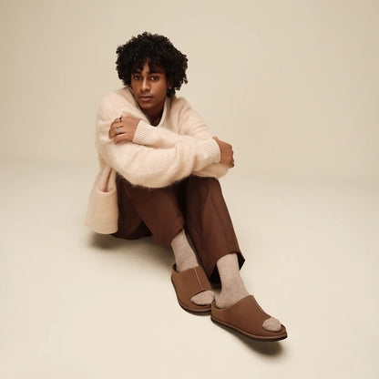 UGG Otzo Slide for Men Dark Chestnut
