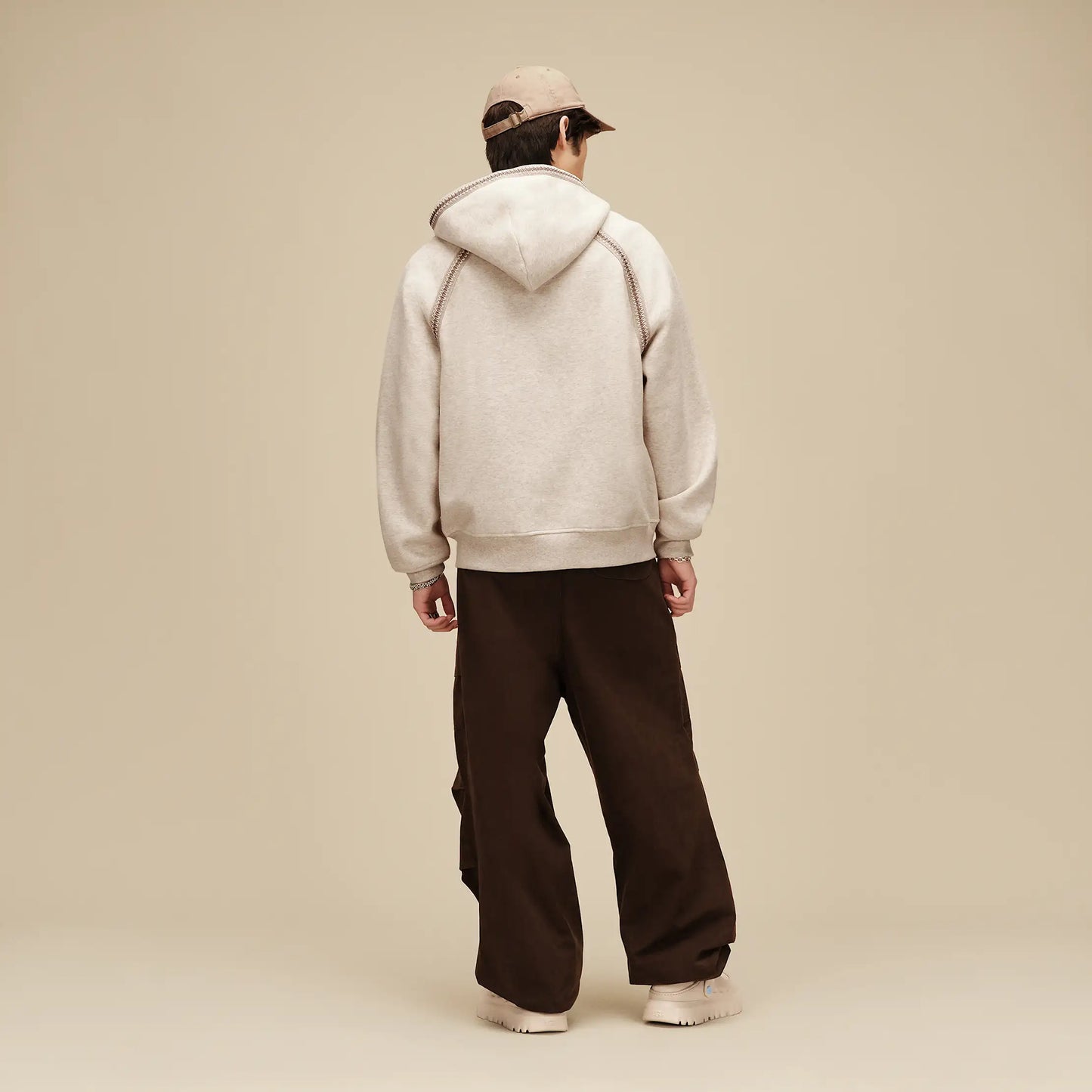 UGG Tasman Full-Zip Jacket for Men Caribou Heather