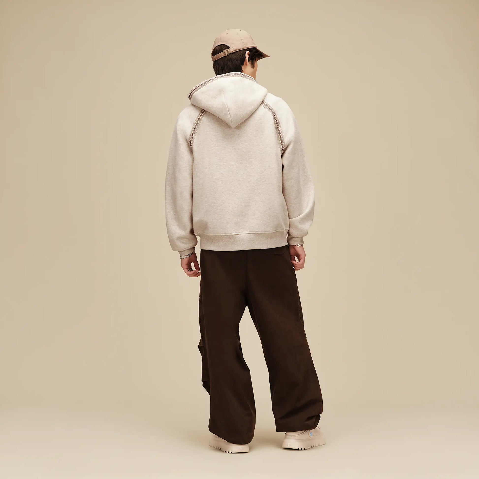UGG Tasman Full-Zip Jacket for Men Caribou Heather