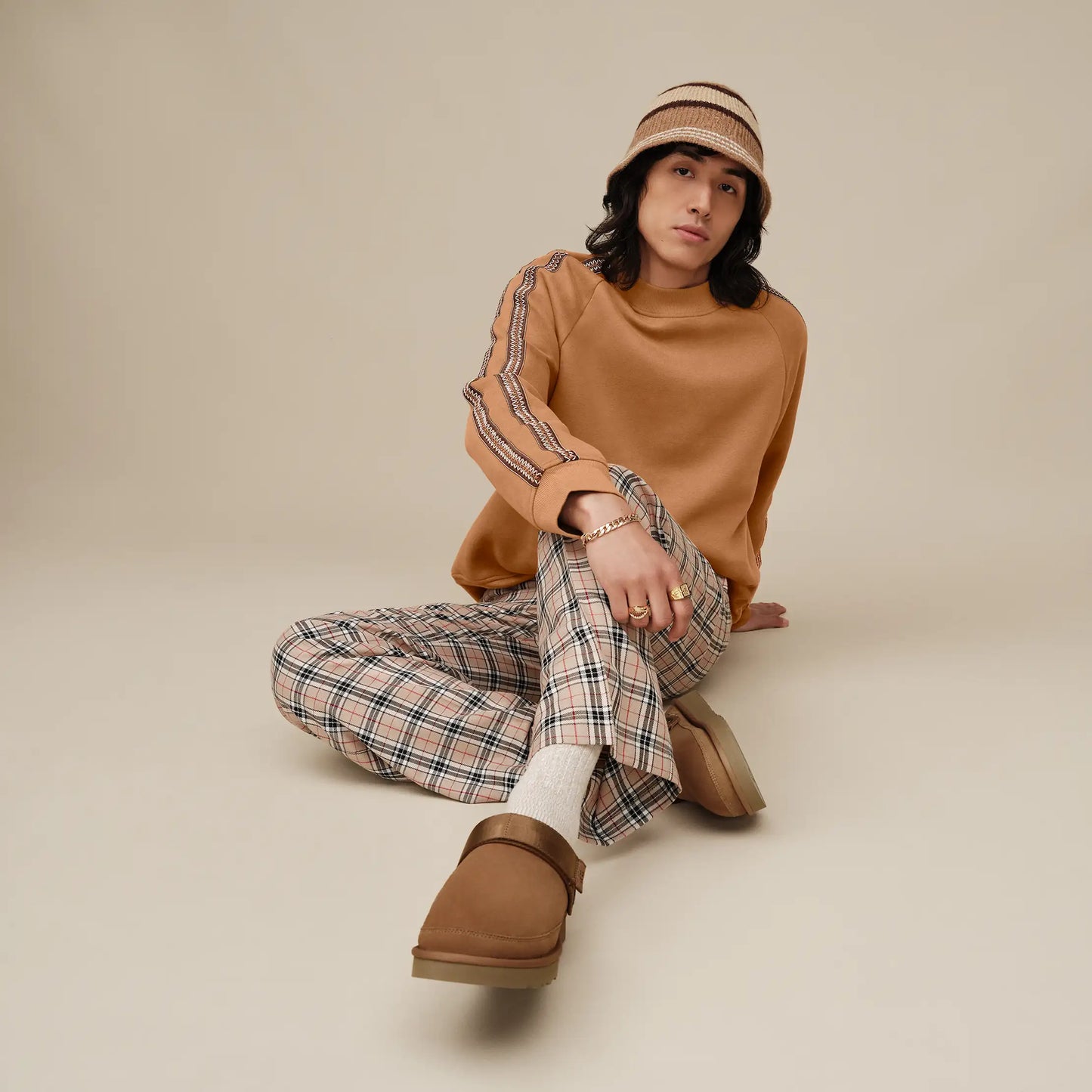 UGG Tasman Crewneck for Men Chestnut