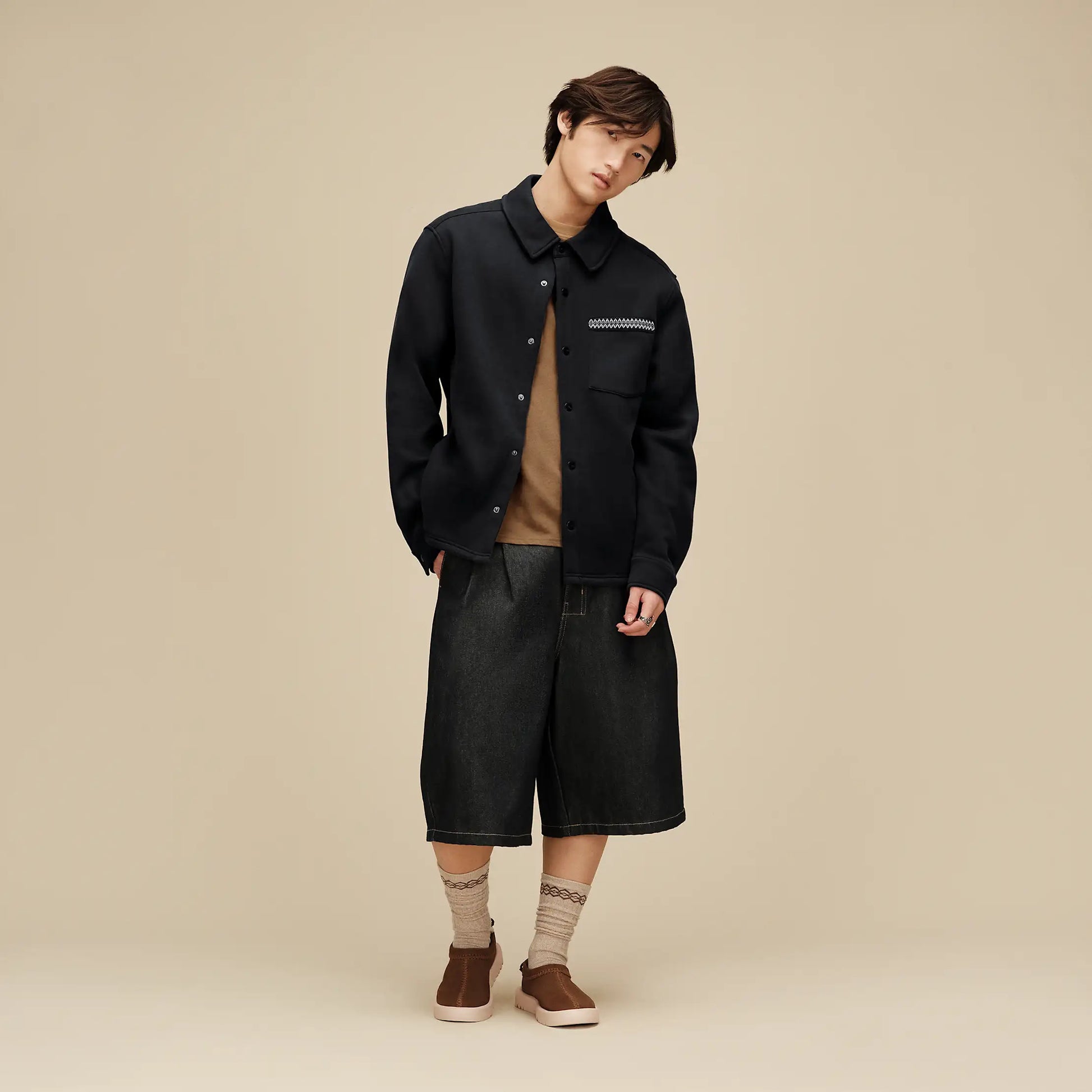 UGG Tasman Shirt Jacket for Men Tar