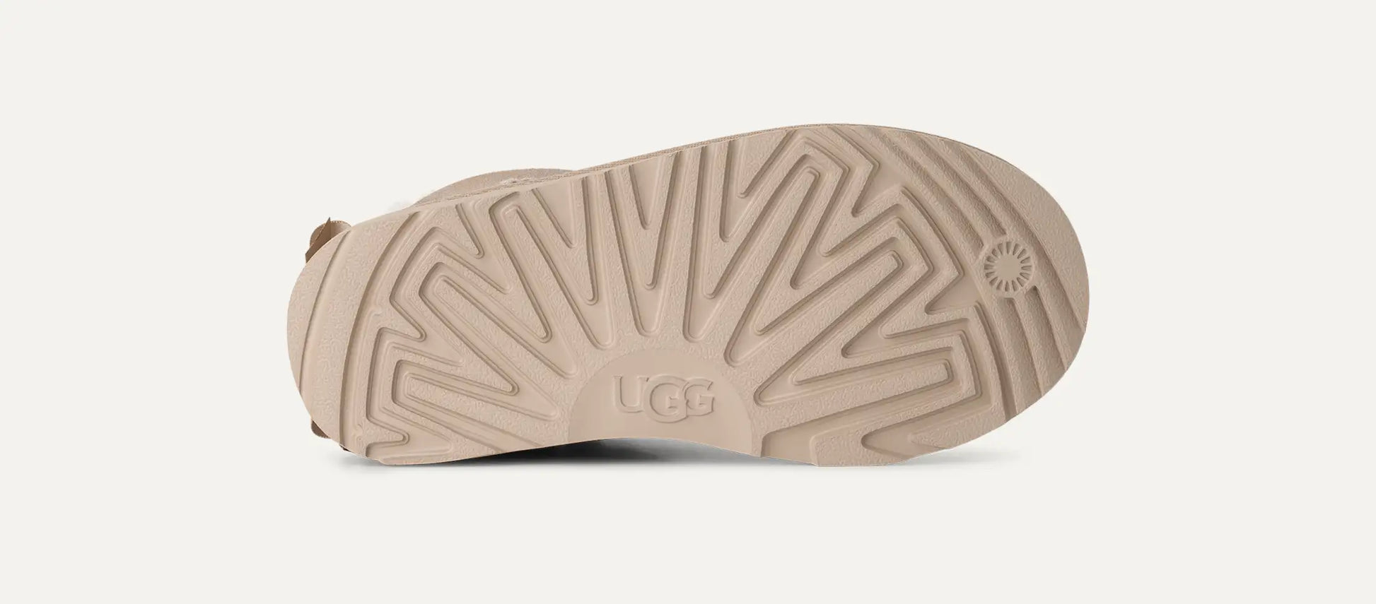 UGG Ultra Mini Bailey Bow Boot for Kids Sand