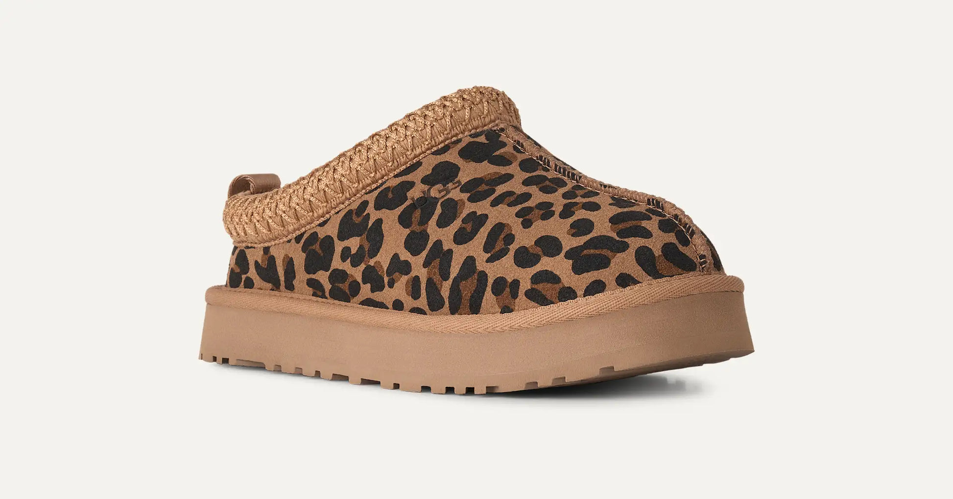 UGG Tazz Spotted Slip-On for Kids Tan