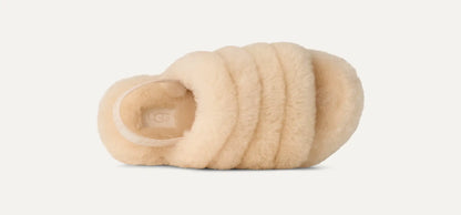 UGG Fluff Yeah Slide for Kids Natural / Sea Salt