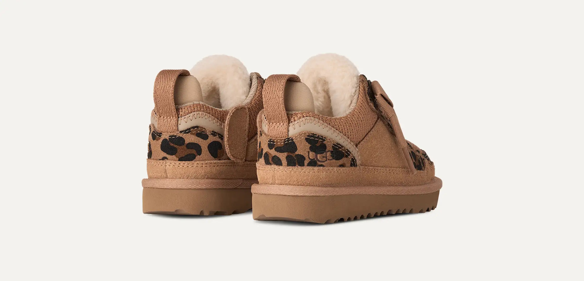 UGG Lowmel Spotted Sneaker for Kids Tan