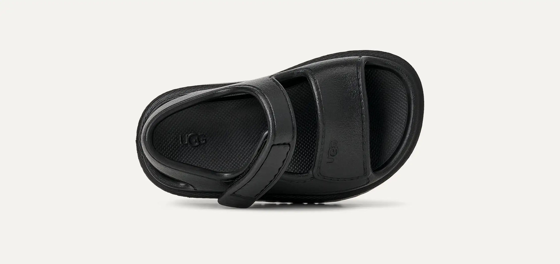UGG GoldenGlow Sandal for Kids Black