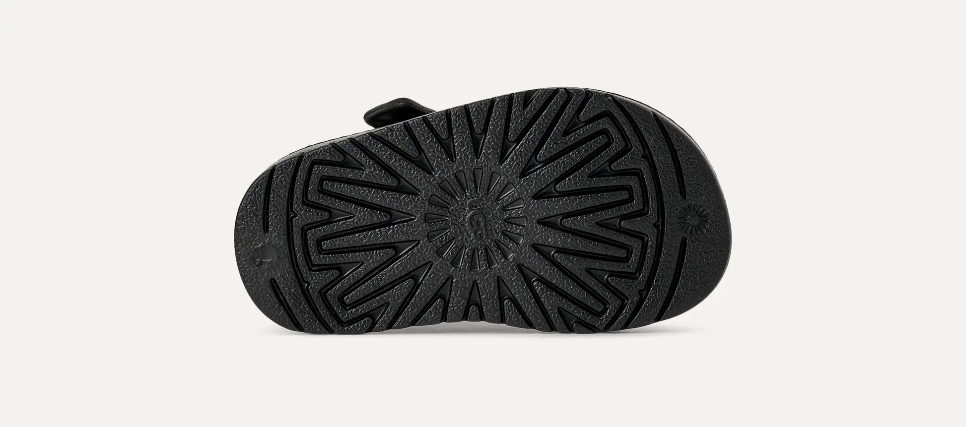 UGG GoldenGlow Sandal for Kids Black