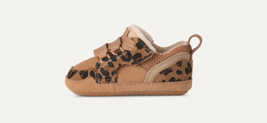 UGG Baby Lowmel Spotted Sneaker for Kids Tan