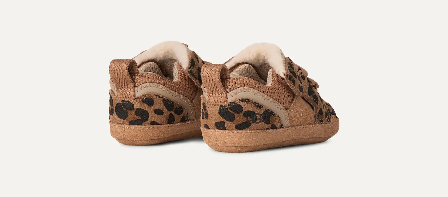 UGG Baby Lowmel Spotted Sneaker for Kids Tan